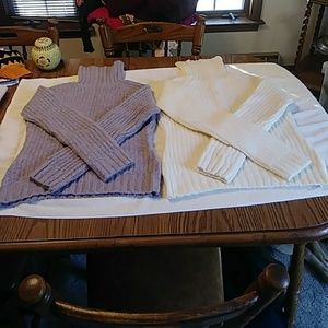 3 old navy turtleneck sweaters